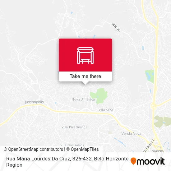 Rua Maria Lourdes Da Cruz, 326-432 map