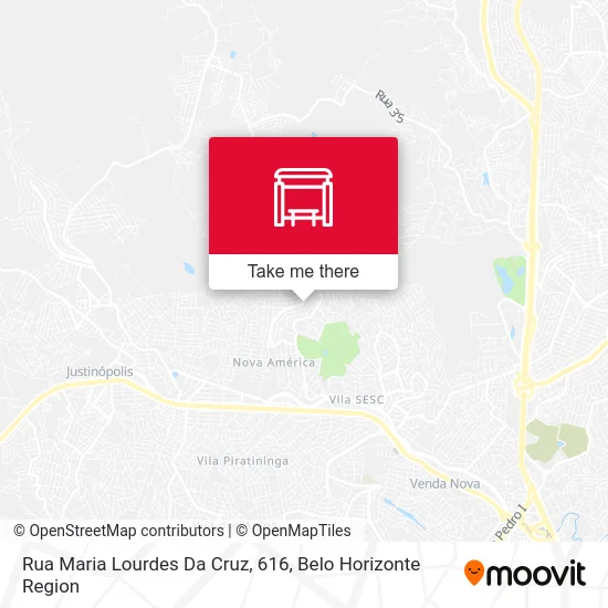Rua Maria Lourdes Da Cruz, 616 map