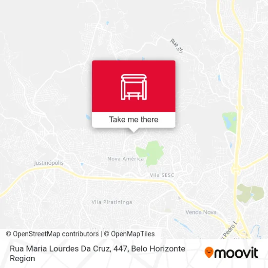 Rua Maria Lourdes Da Cruz, 447 map
