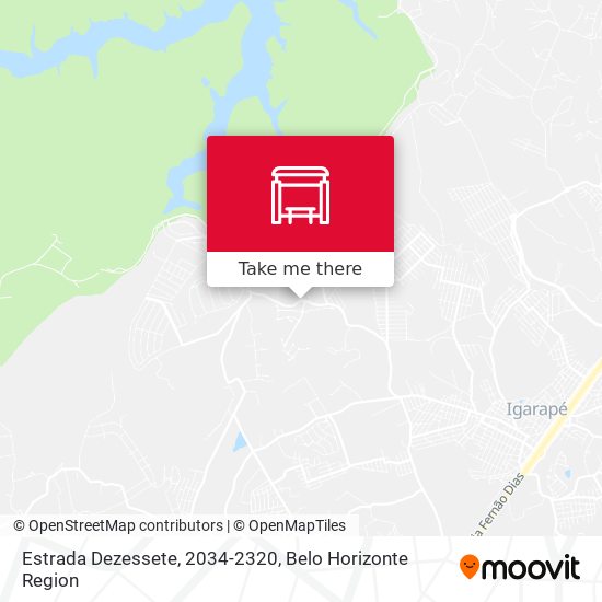 Estrada Dezessete, 2034-2320 map