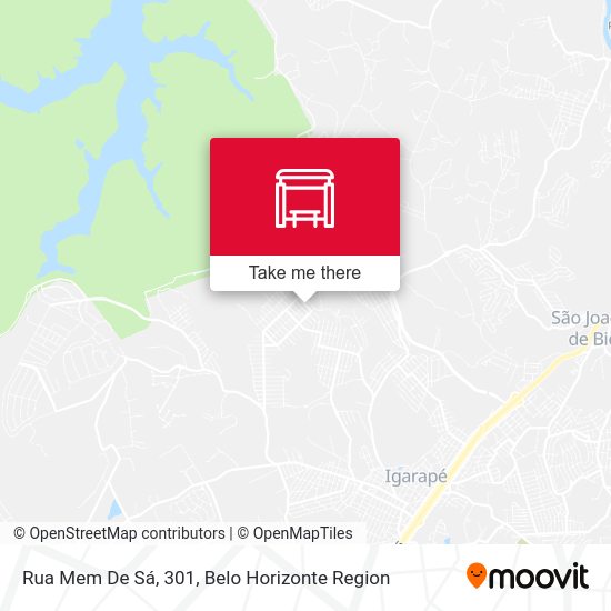 Rua Mem De Sá, 301 map