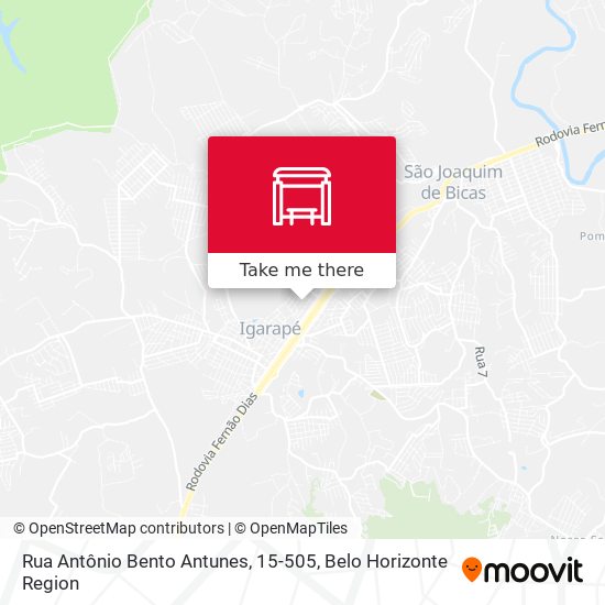 Rua Antônio Bento Antunes, 15-505 map
