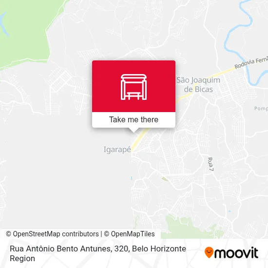 Rua Antônio Bento Antunes, 320 map