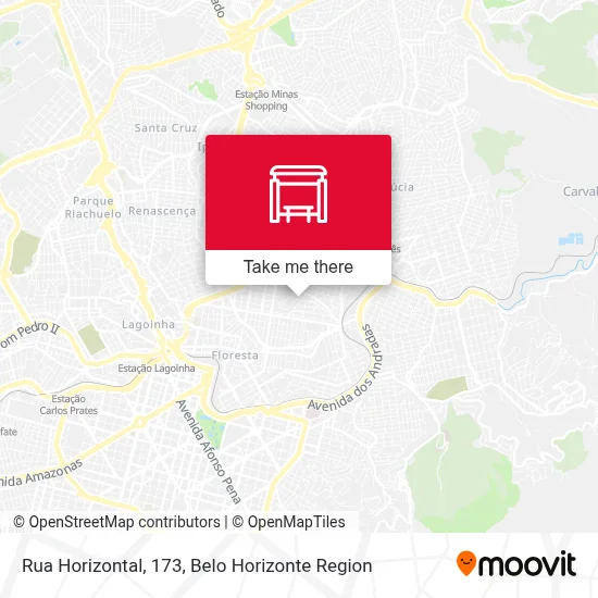 Rua Horizontal, 173 map