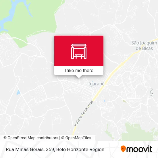 Rua Minas Gerais, 359 map