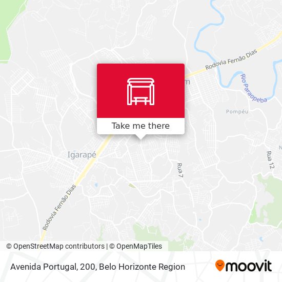 Avenida Portugal, 200 map