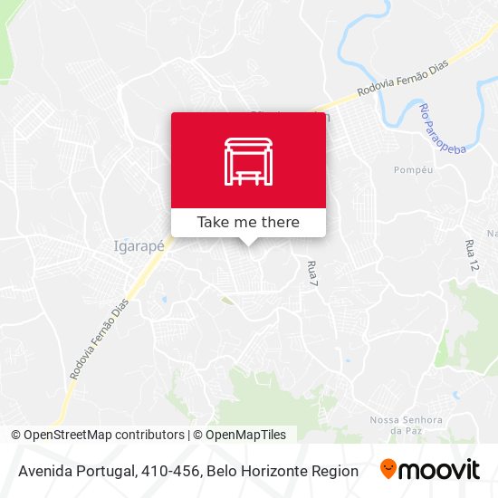 Avenida Portugal, 410-456 map