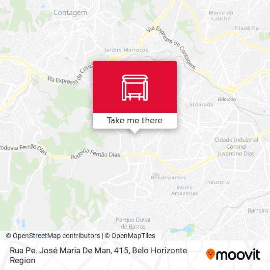 Rua Pe. José Maria De Man, 415 map