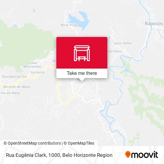 Rua Eugênia Clark, 1000 map