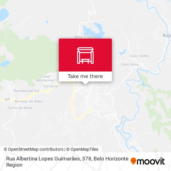 Rua Albertina Lopes Guimarães, 378 map