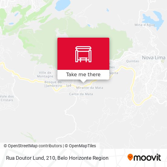 Rua Doutor Lund, 210 map