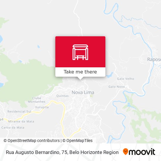 Rua Augusto Bernardino, 75 map