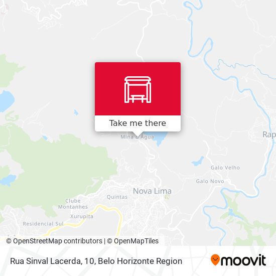 Rua Sinval Lacerda, 10 map
