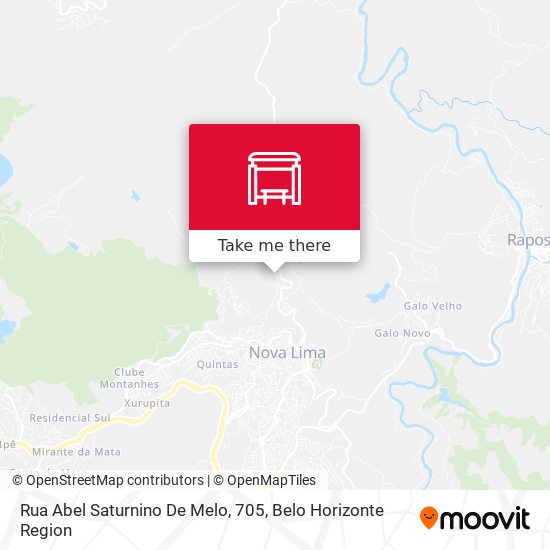 Rua Abel Saturnino De Melo, 705 map