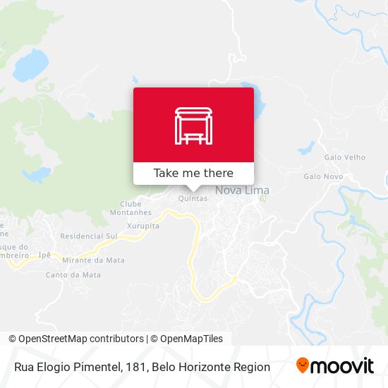 Rua Elogio Pimentel, 181 map