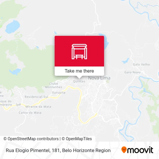 Rua Elogio Pimentel, 181 map