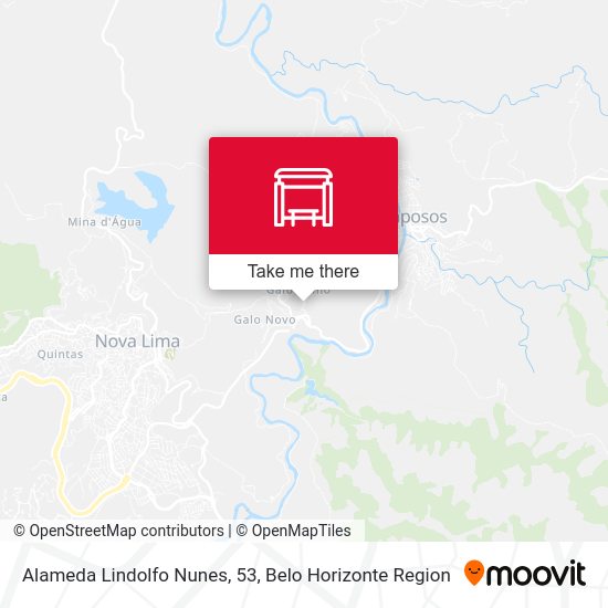 Alameda Lindolfo Nunes, 53 map