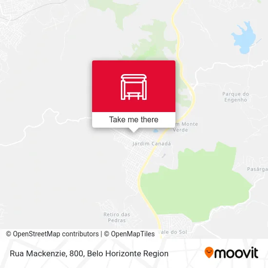 Rua Mackenzie, 800 map