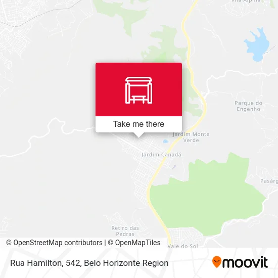 Rua Hamilton, 542 map