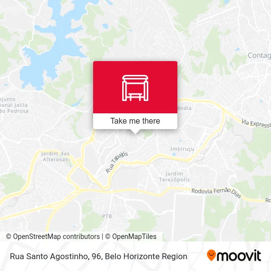 Rua Santo Agostinho, 96 map