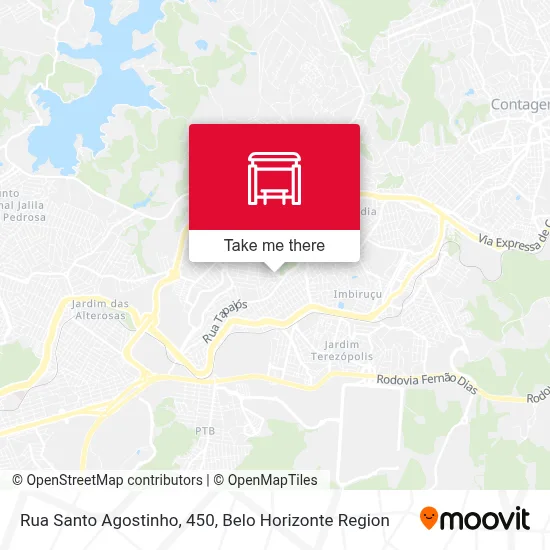 Rua Santo Agostinho, 450 map
