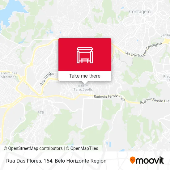 Rua Das Flores, 164 map