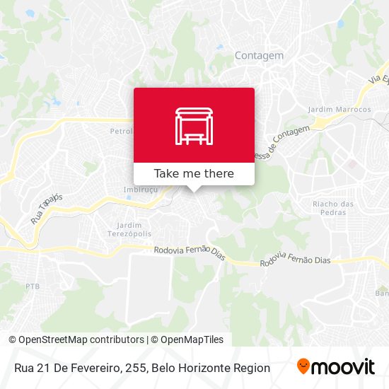 Rua 21 De Fevereiro, 255 map