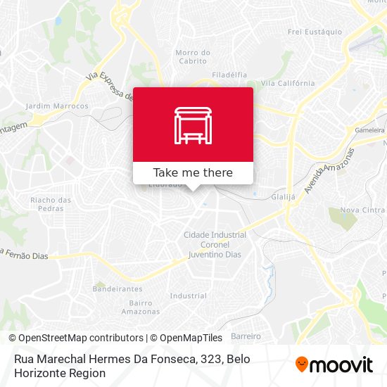 Rua Marechal Hermes Da Fonseca, 323 map