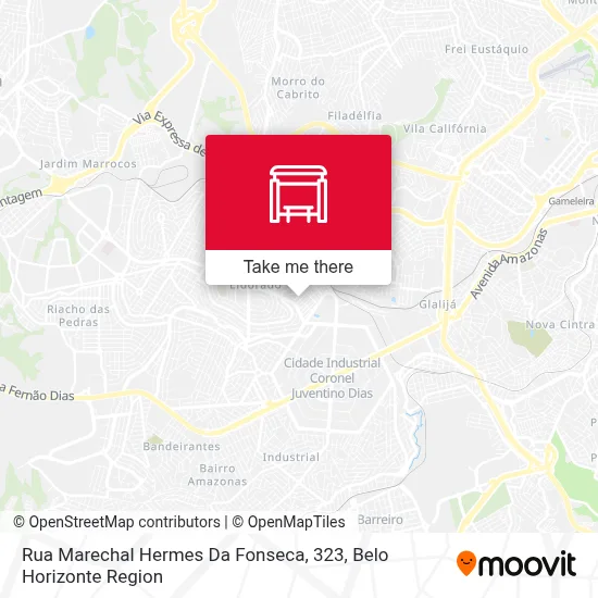 Rua Marechal Hermes Da Fonseca, 323 map