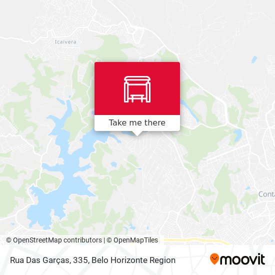 Rua Das Garças, 335 map