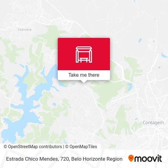 Estrada Chico Mendes, 720 map