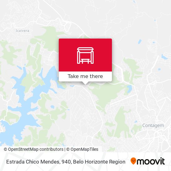 Estrada Chico Mendes, 940 map