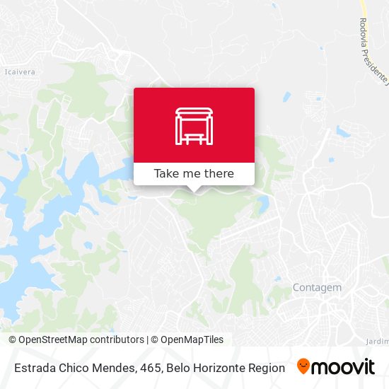 Estrada Chico Mendes, 465 map