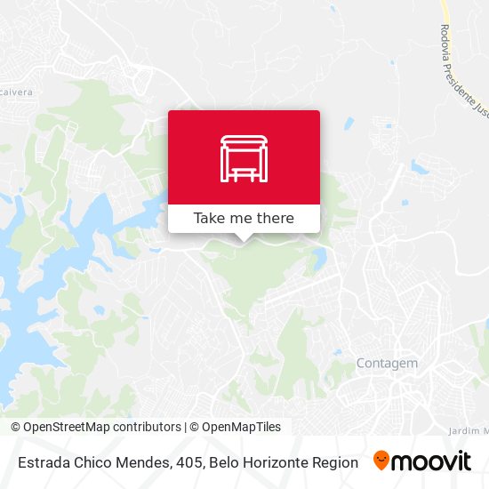 Estrada Chico Mendes, 405 map
