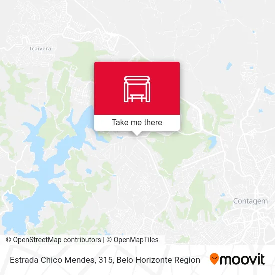 Estrada Chico Mendes, 315 map