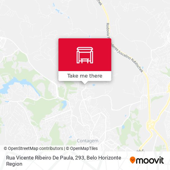 Rua Vicente Ribeiro De Paula, 293 map