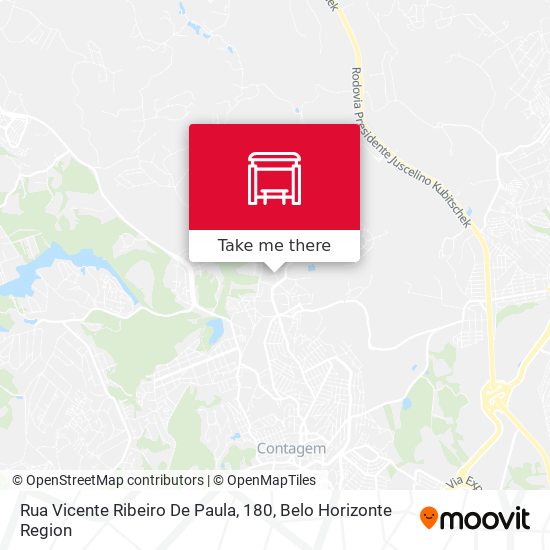 Rua Vicente Ribeiro De Paula, 180 map