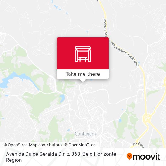 Avenida Dulce Geralda Diniz, 863 map