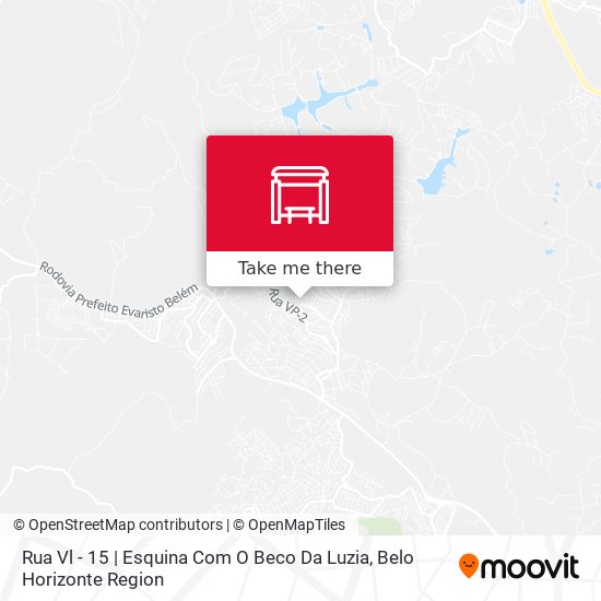 Rua Vl - 15 | Esquina Com O Beco Da Luzia map