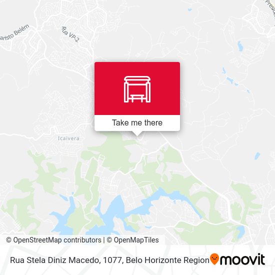 Rua Stela Diniz Macedo, 1077 map
