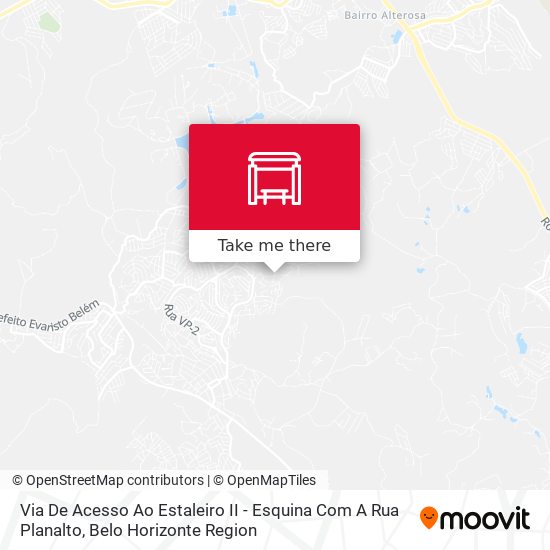 Via De Acesso Ao Estaleiro II - Esquina Com A Rua Planalto map