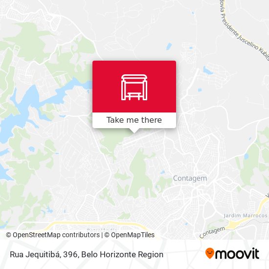 Rua Jequitibá, 396 map