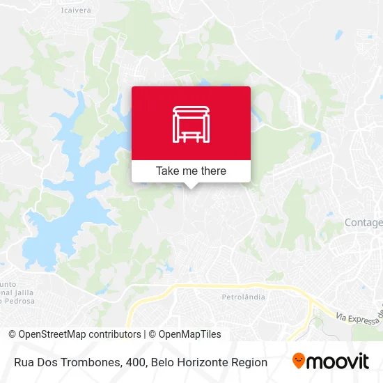 Rua Dos Trombones, 400 map