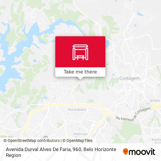 Avenida Durval Alves De Faria, 960 map