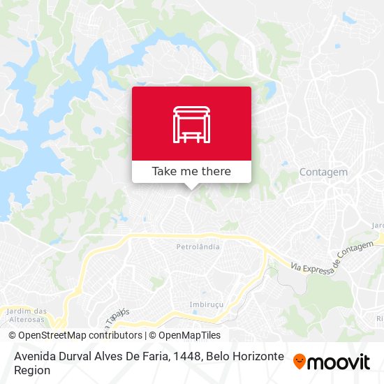Avenida Durval Alves De Faria, 1448 map