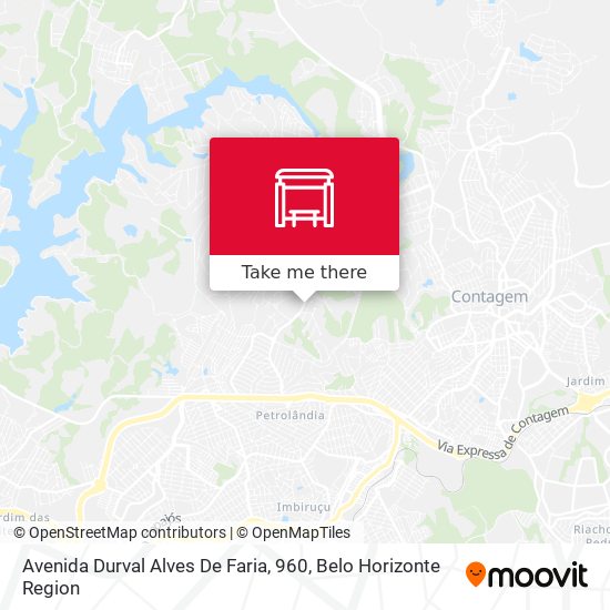Avenida Durval Alves De Faria, 960 map