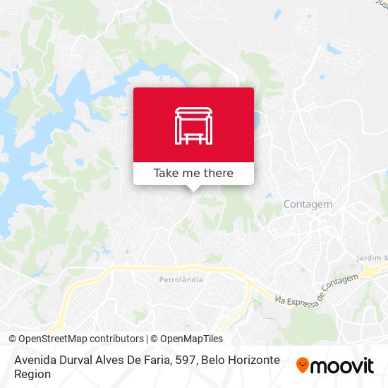 Avenida Durval Alves De Faria, 597 map