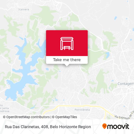 Rua Das Clarinetas, 408 map