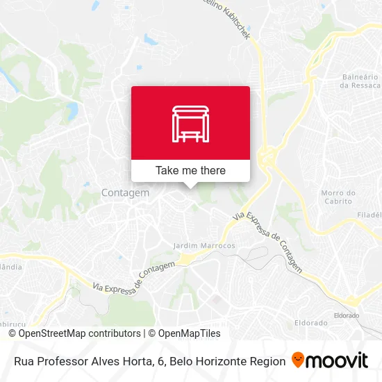 Rua Professor Alves Horta, 6 map