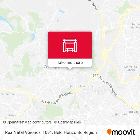 Rua Natal Veronez, 1091 map